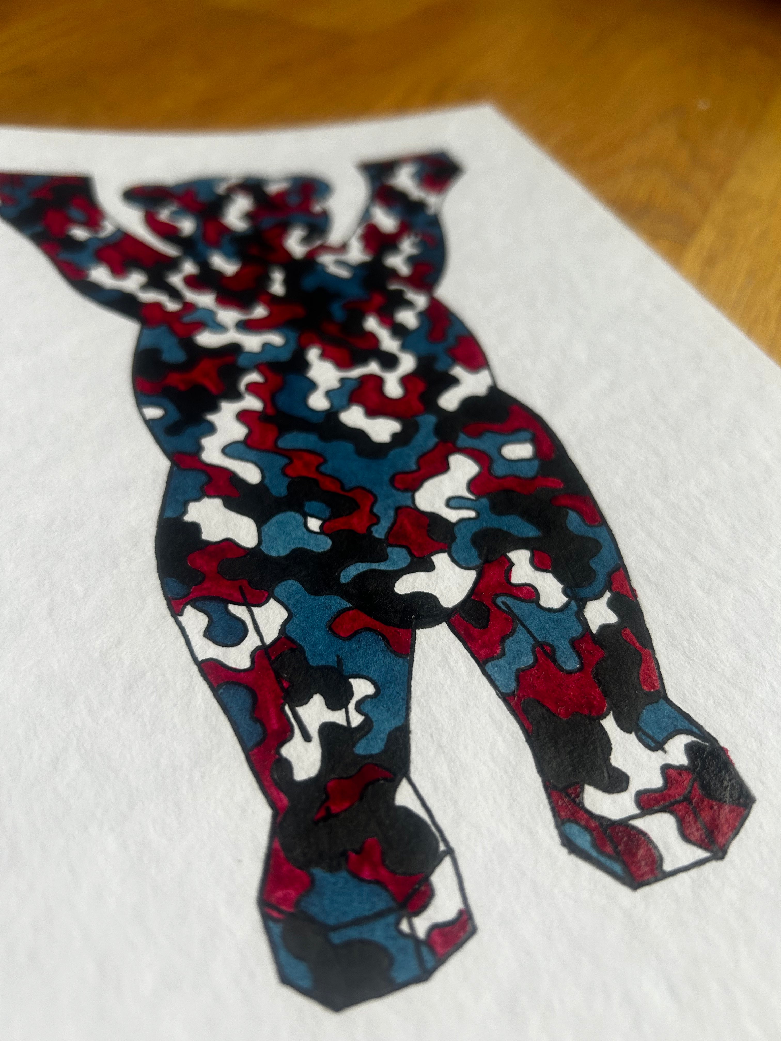 Sa Boothroyd氏のアートプリント「Bear in mind」 Sa Boothroyd氏のアートプリント「Bear in mind」 Bear in Mind